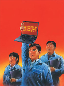 Red IBM